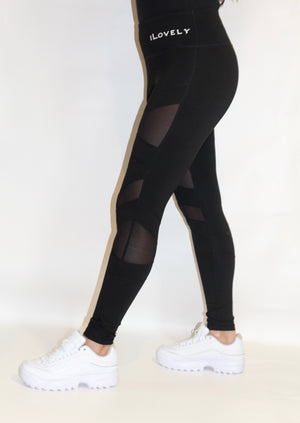 Leggings (Sheer Black)